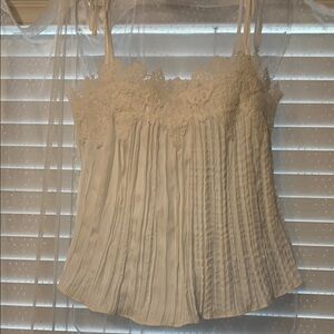 COPY - Elegant White Lace Trim Women's Top